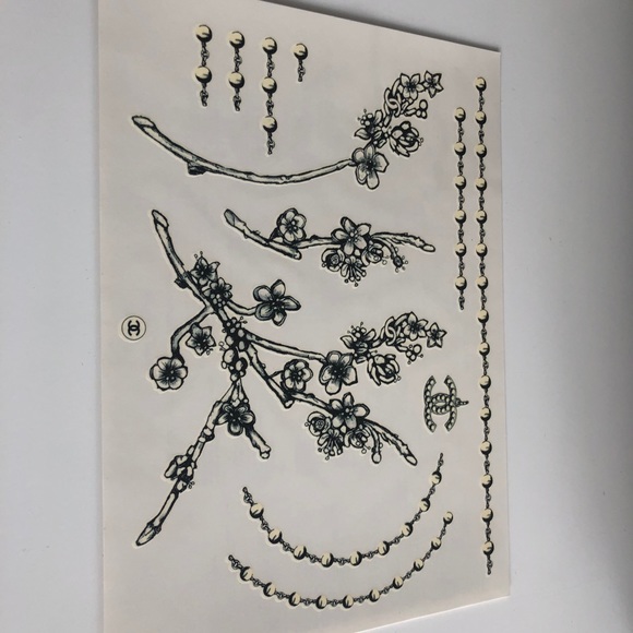 New Authentic Chanel Temporary Tattoos - Picture 5 of 10